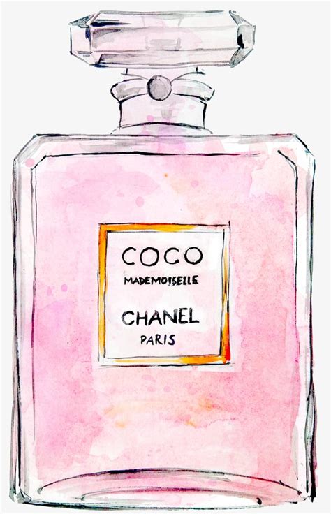 Chanel perfume bottle clip art